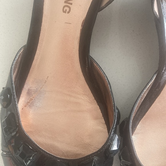 Arturo Chiang Black Wedges - Size 7 - Picture 5 of 6